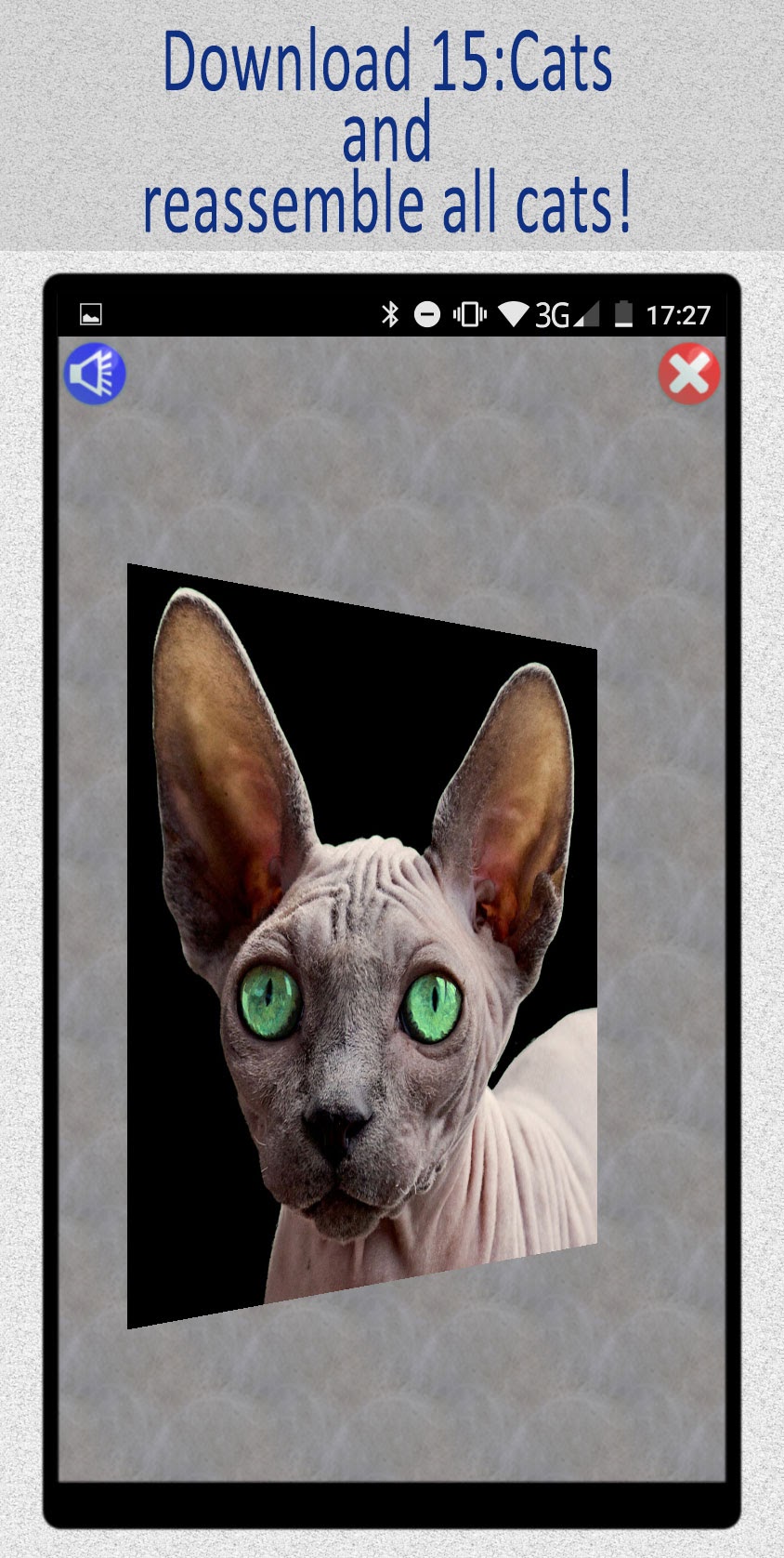 Скриншот 1 программы 15:Cats Puzzle